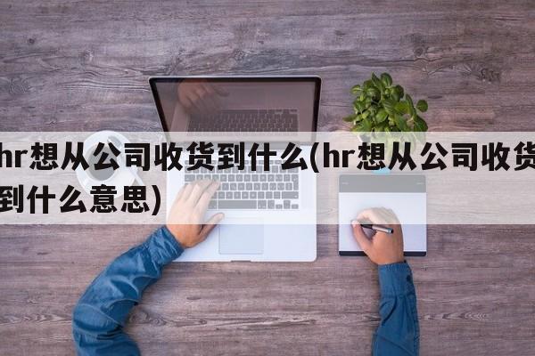 hr想从公司收货到什么(hr想从公司收货到什么意思)